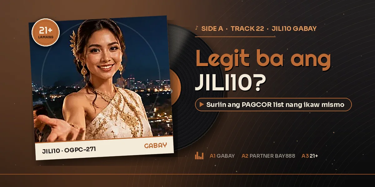JILI10 legit check gamit ang PAGCOR list sa phone